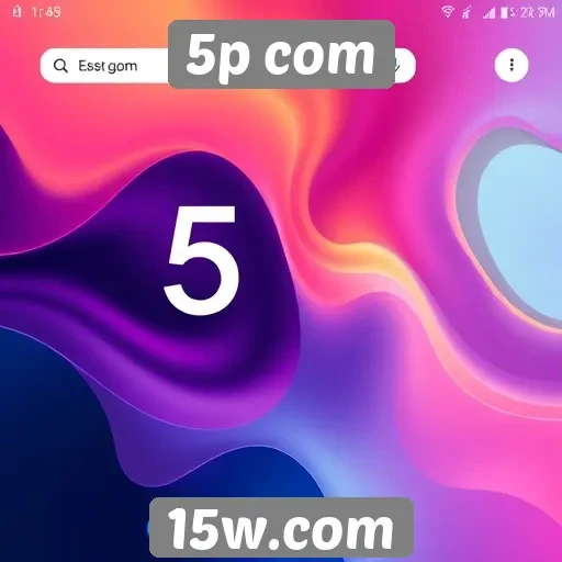 Facilidade de navegação e usabilidade no 5p com